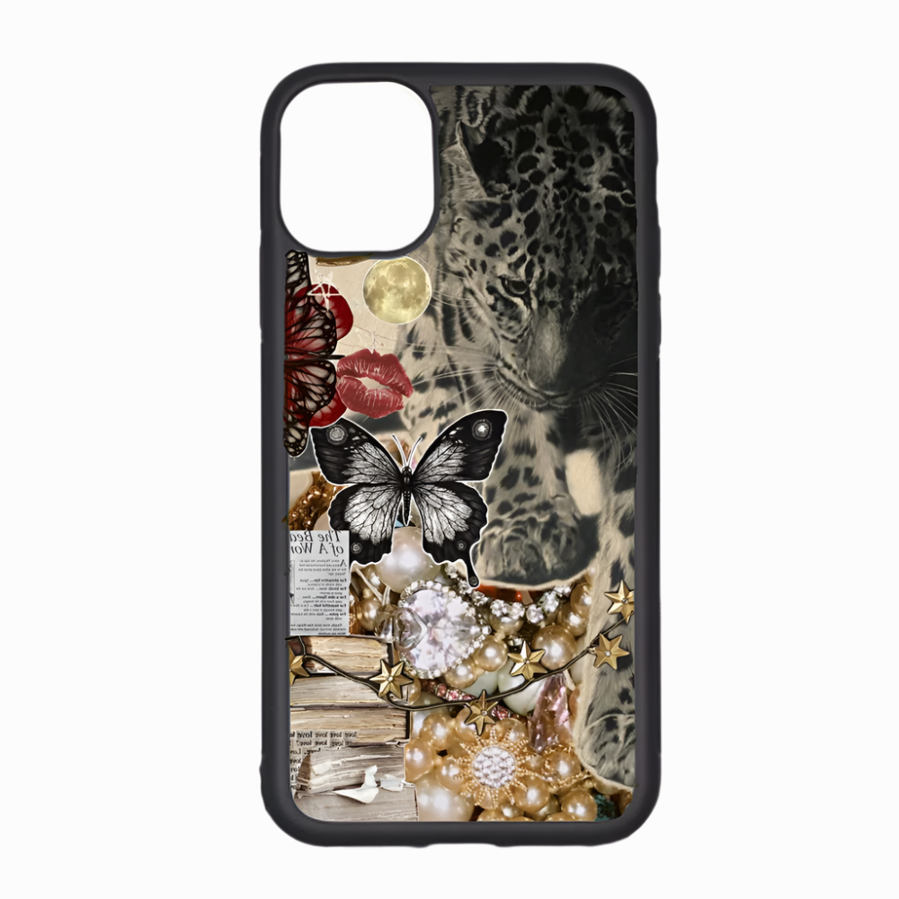 GOLD LEOPARD PHONE CASE