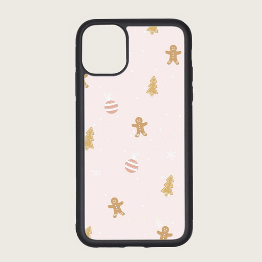 PINK GINGERBREAD PHONE CASE