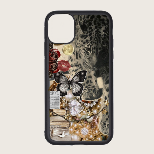 GOLD LEOPARD PHONE CASE